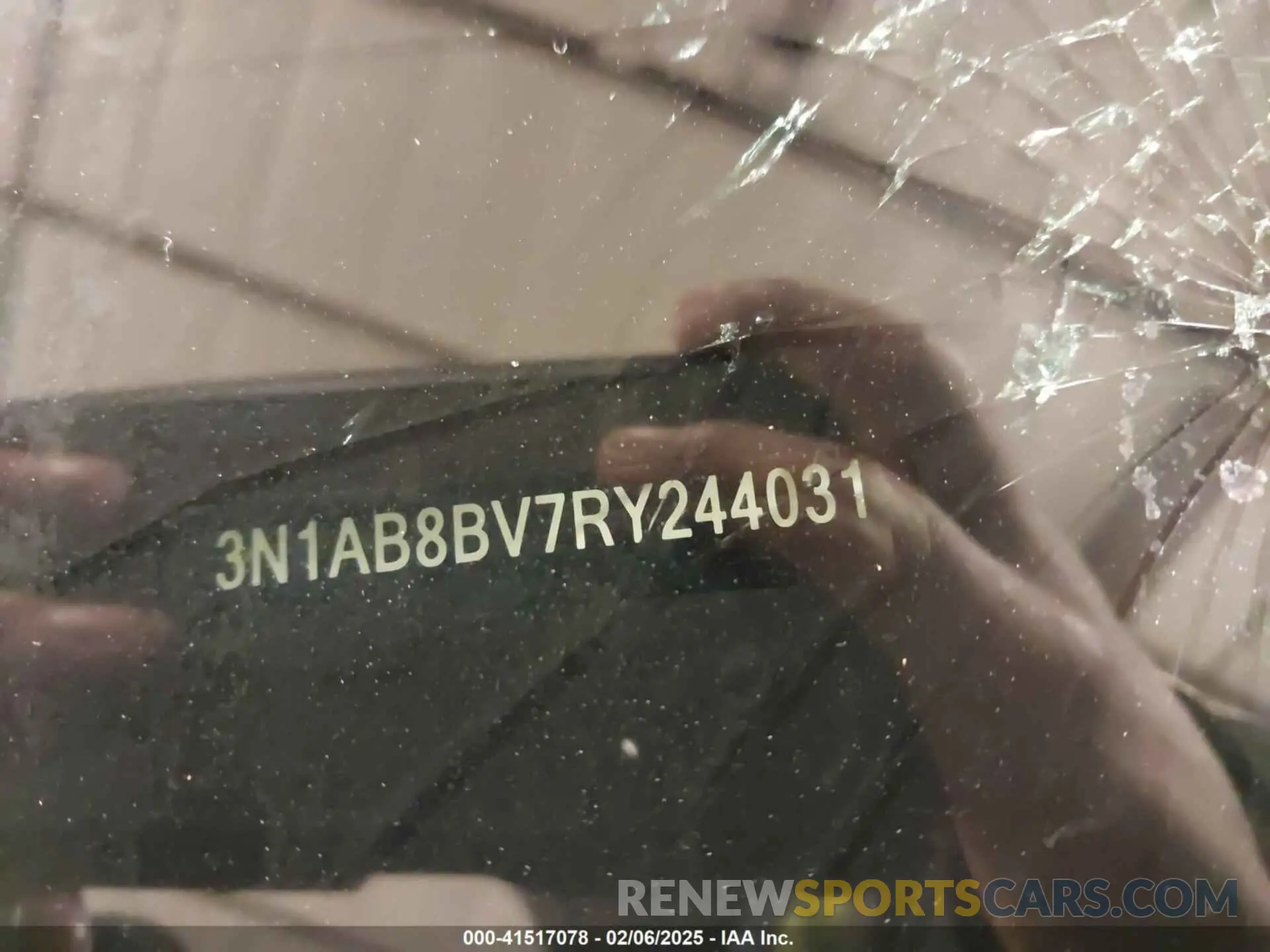 9 Photograph of a damaged car 3N1AB8BV7RY244031 NISSAN SENTRA 2024