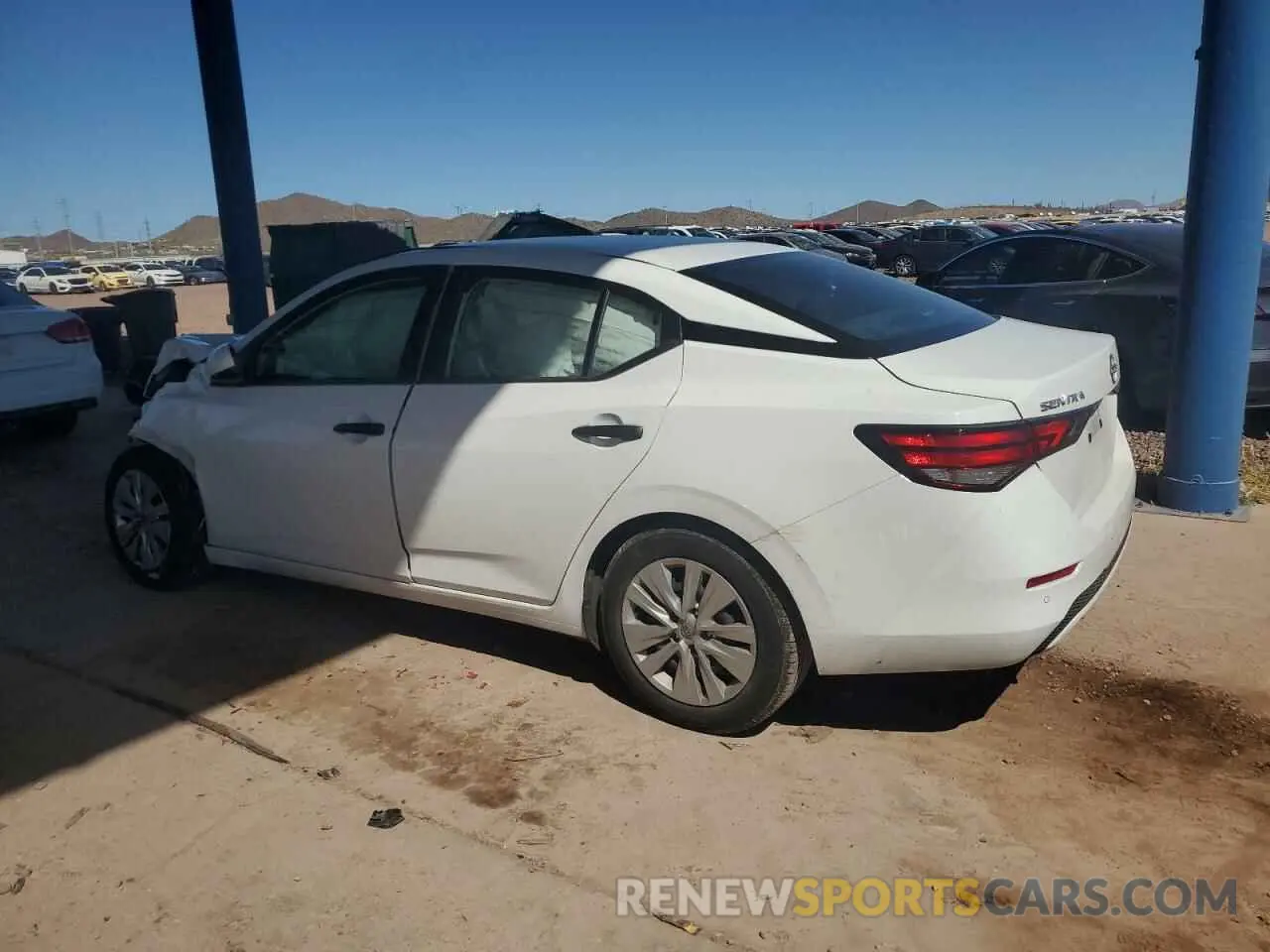 2 Photograph of a damaged car 3N1AB8BV7RY271875 NISSAN SENTRA 2024