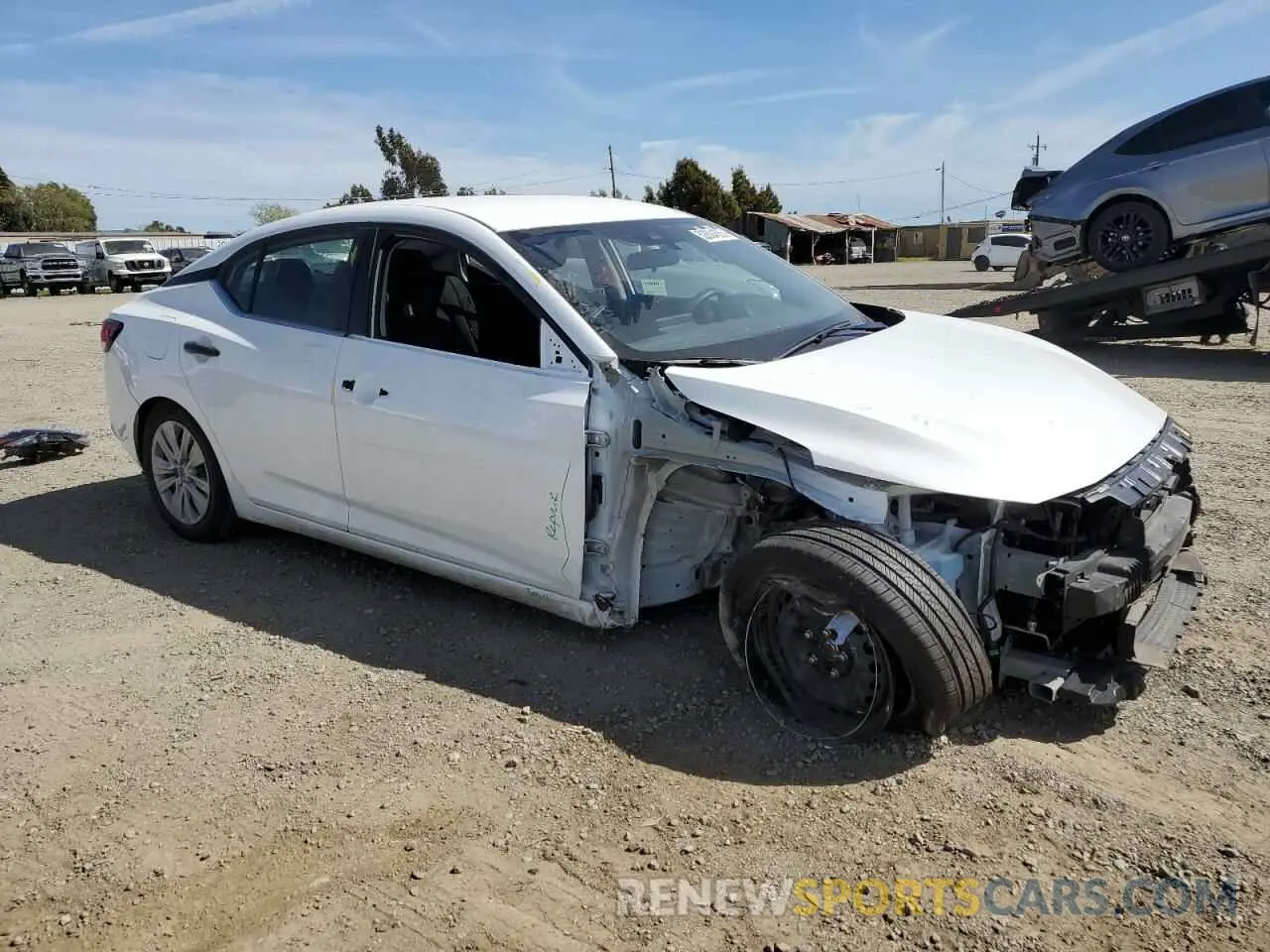 4 Photograph of a damaged car 3N1AB8BV7RY289745 NISSAN SENTRA 2024