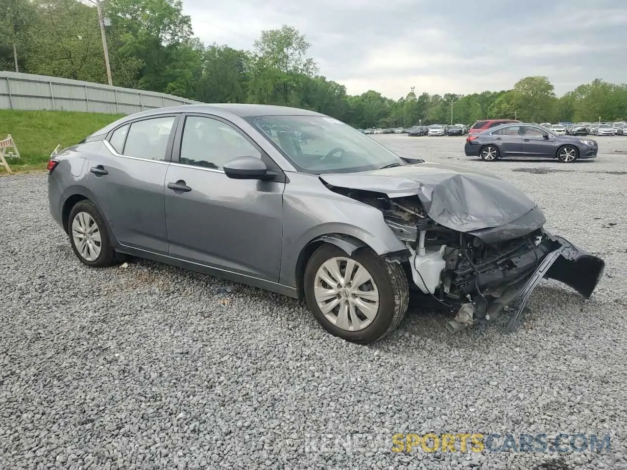 4 Photograph of a damaged car 3N1AB8BV7RY289759 NISSAN SENTRA 2024