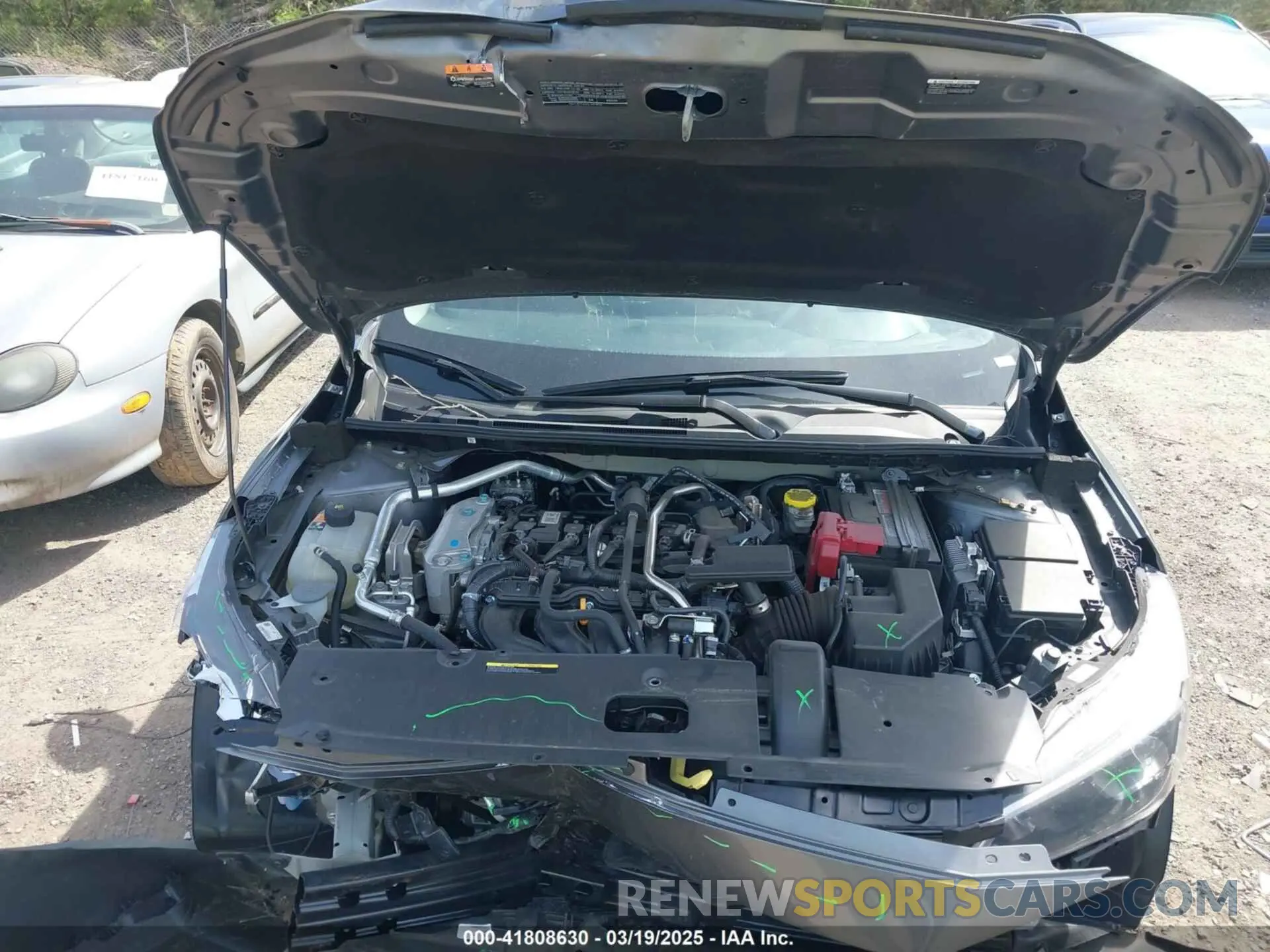 10 Photograph of a damaged car 3N1AB8BV7RY321495 NISSAN SENTRA 2024