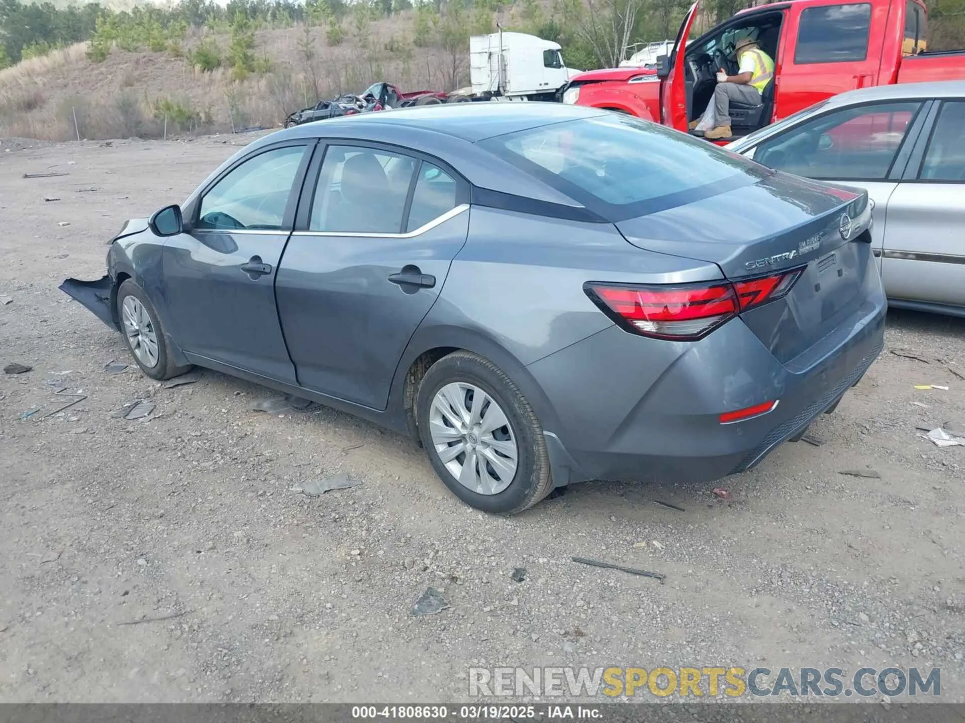 3 Photograph of a damaged car 3N1AB8BV7RY321495 NISSAN SENTRA 2024