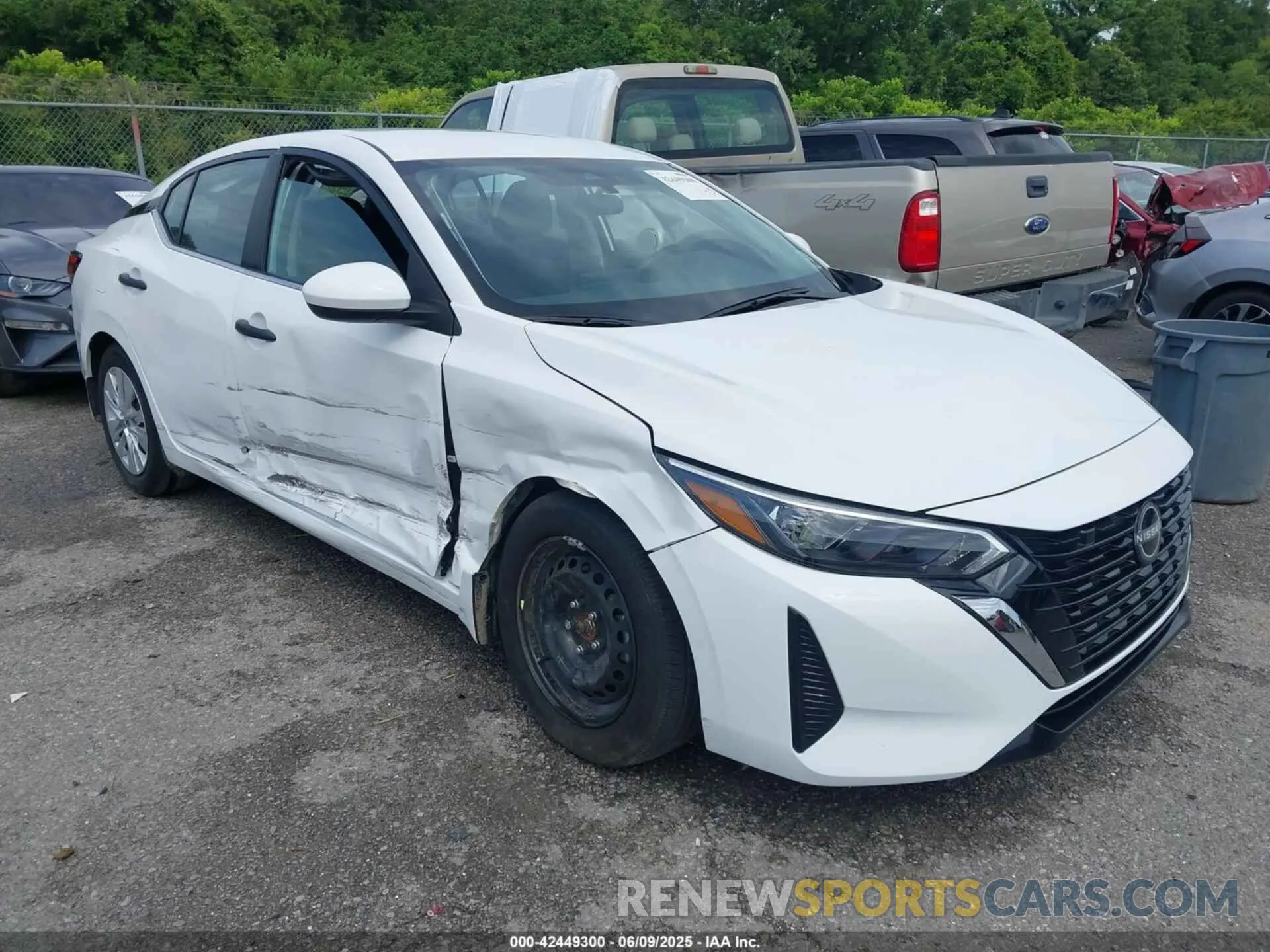 1 Photograph of a damaged car 3N1AB8BV7RY325028 NISSAN SENTRA 2024