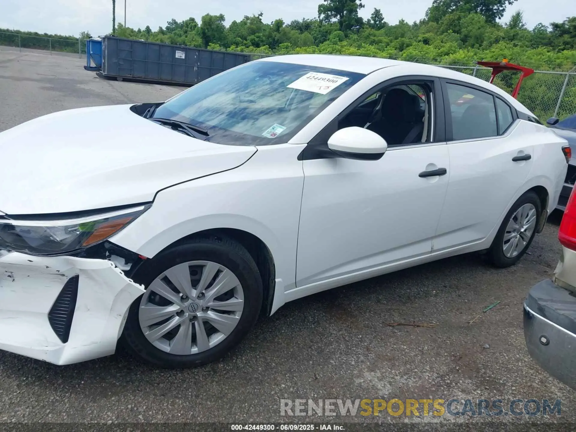 14 Photograph of a damaged car 3N1AB8BV7RY325028 NISSAN SENTRA 2024