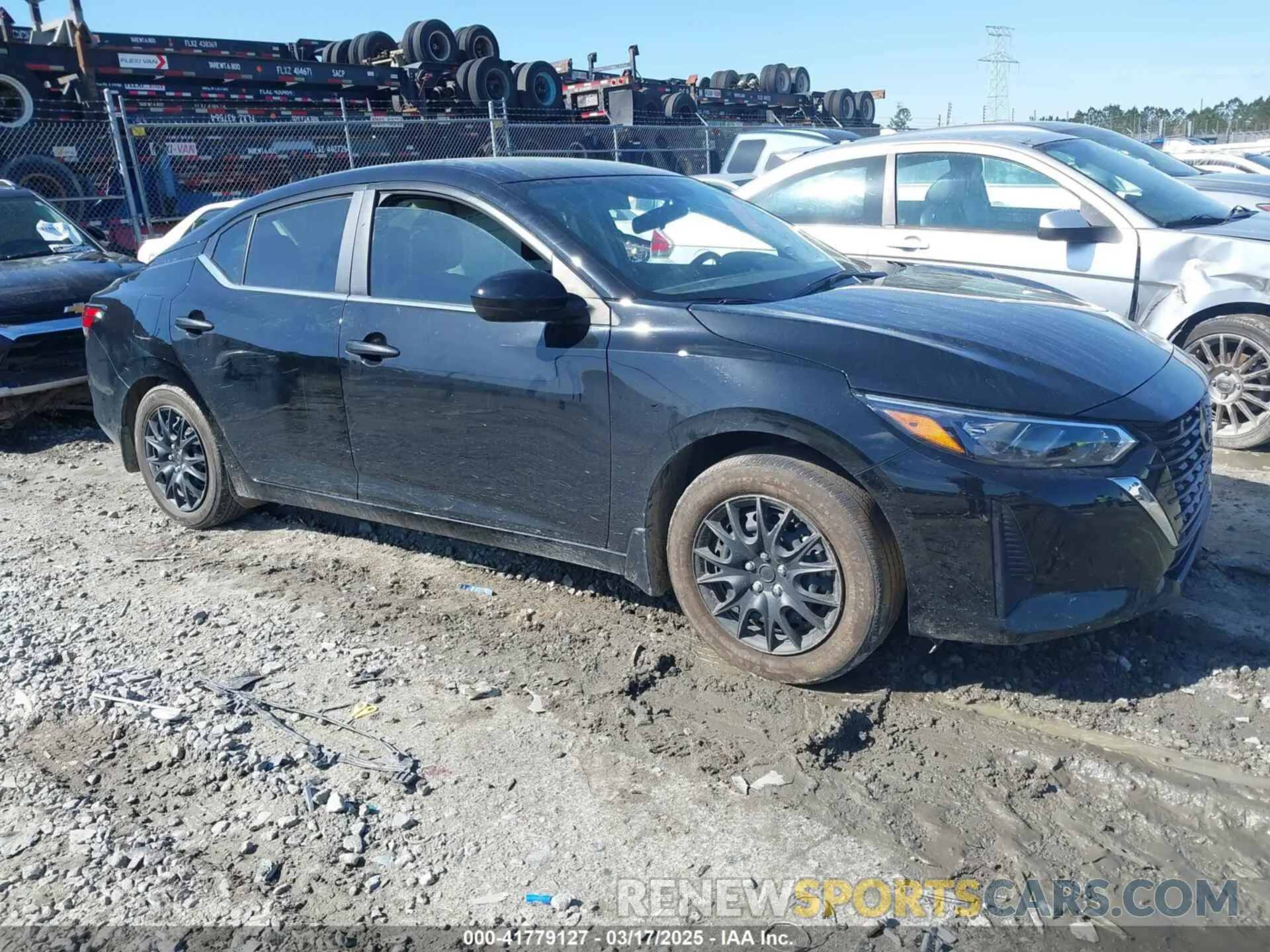 1 Photograph of a damaged car 3N1AB8BV7RY334313 NISSAN SENTRA 2024