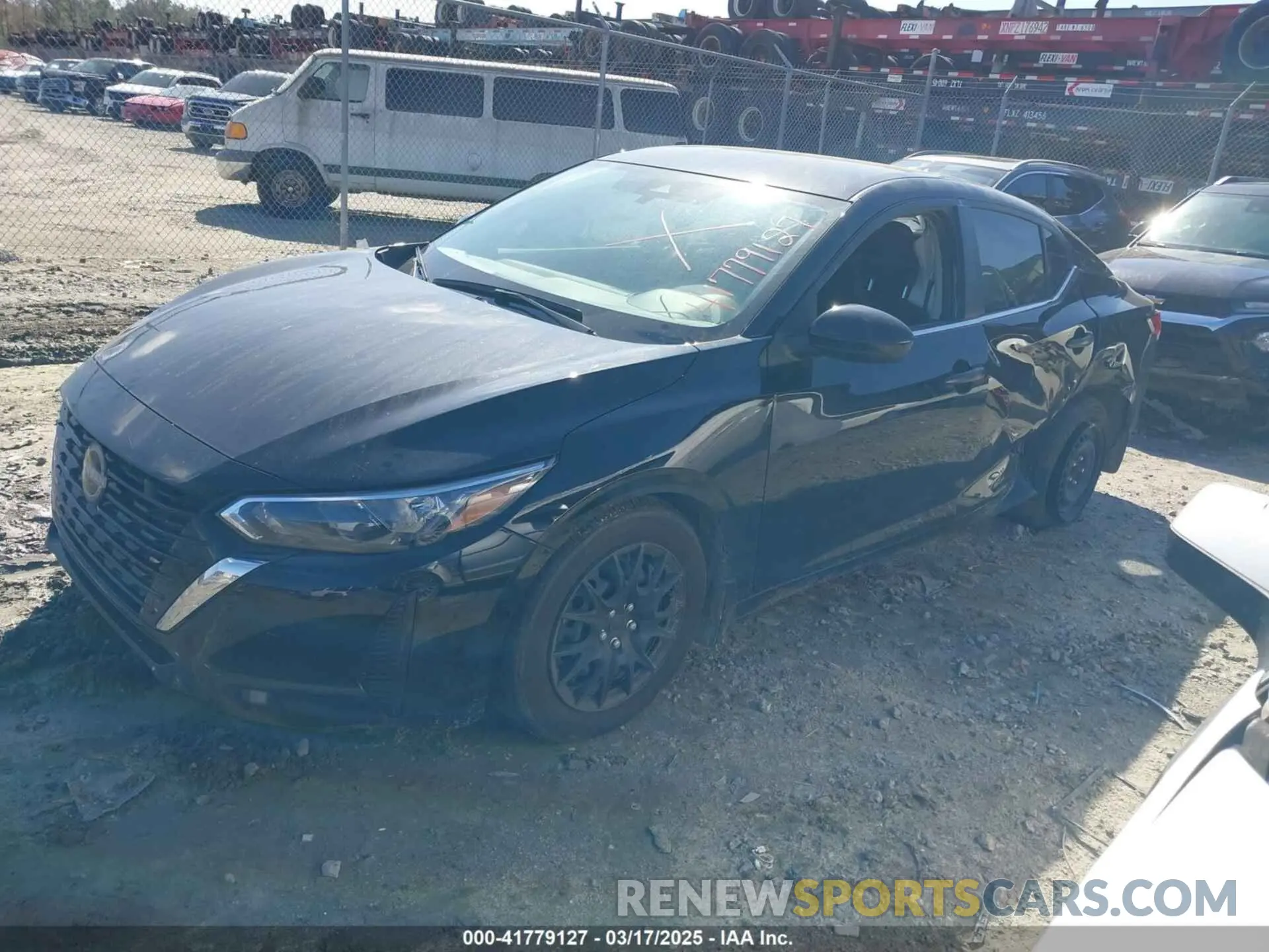 2 Photograph of a damaged car 3N1AB8BV7RY334313 NISSAN SENTRA 2024