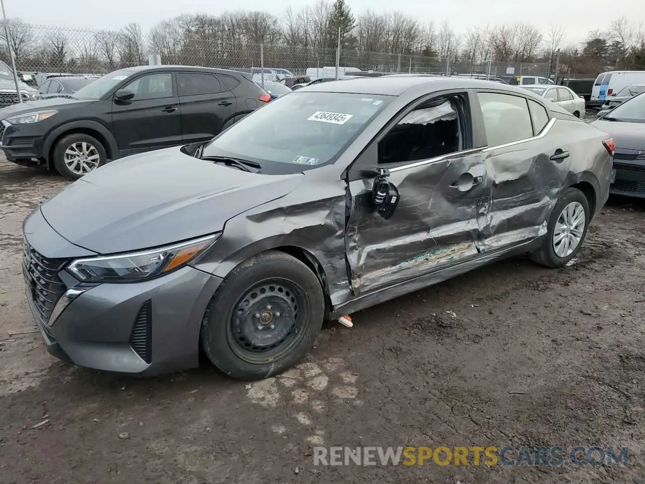 1 Photograph of a damaged car 3N1AB8BV8RY220286 NISSAN SENTRA 2024