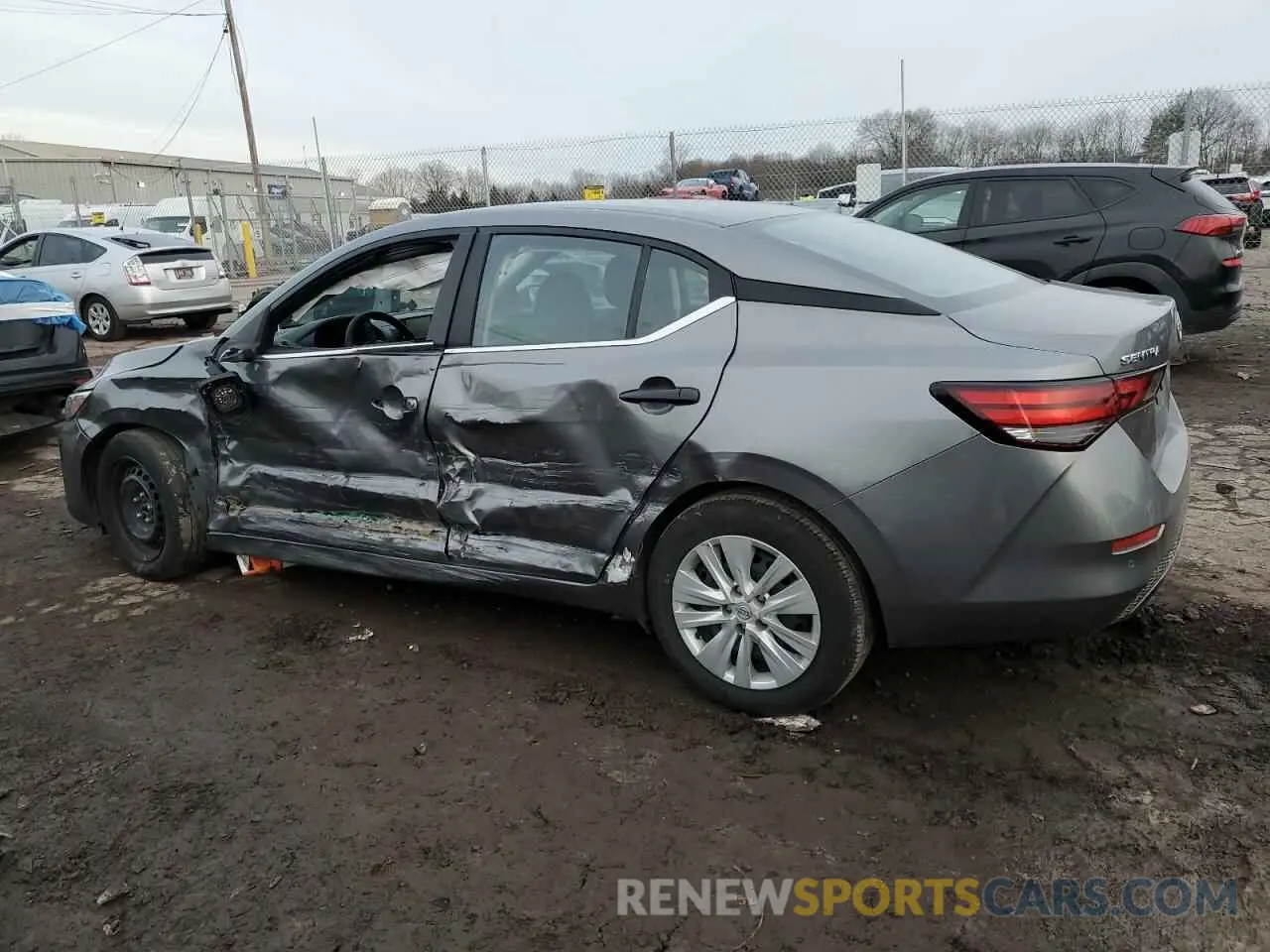 2 Photograph of a damaged car 3N1AB8BV8RY220286 NISSAN SENTRA 2024