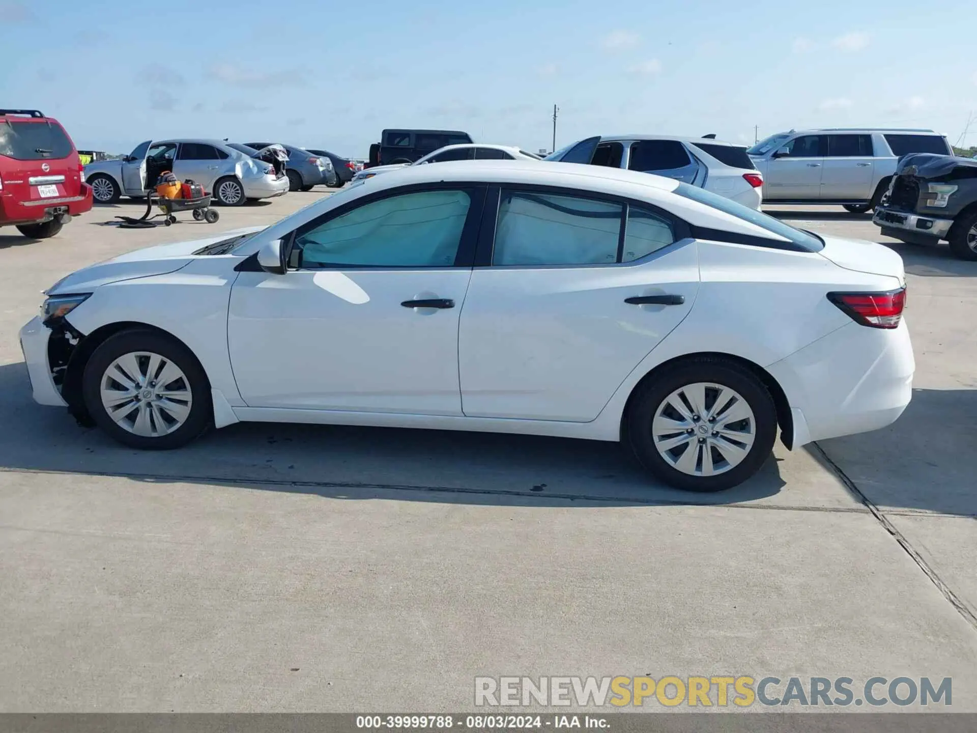 14 Photograph of a damaged car 3N1AB8BV8RY241364 NISSAN SENTRA 2024