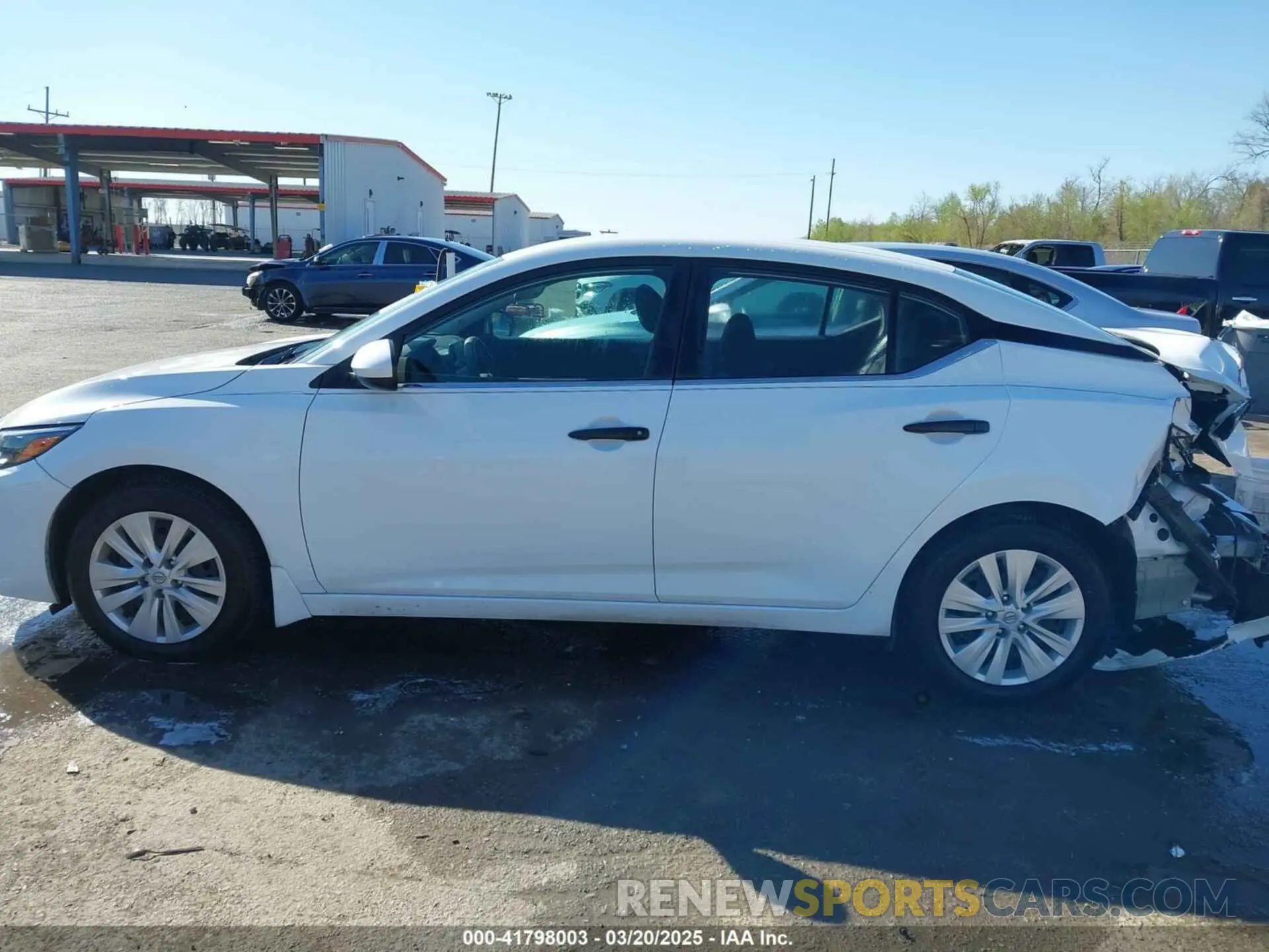 14 Photograph of a damaged car 3N1AB8BV8RY242420 NISSAN SENTRA 2024