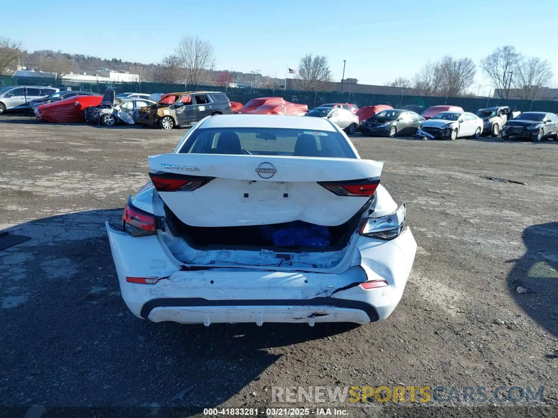 16 Photograph of a damaged car 3N1AB8BV8RY287275 NISSAN SENTRA 2024