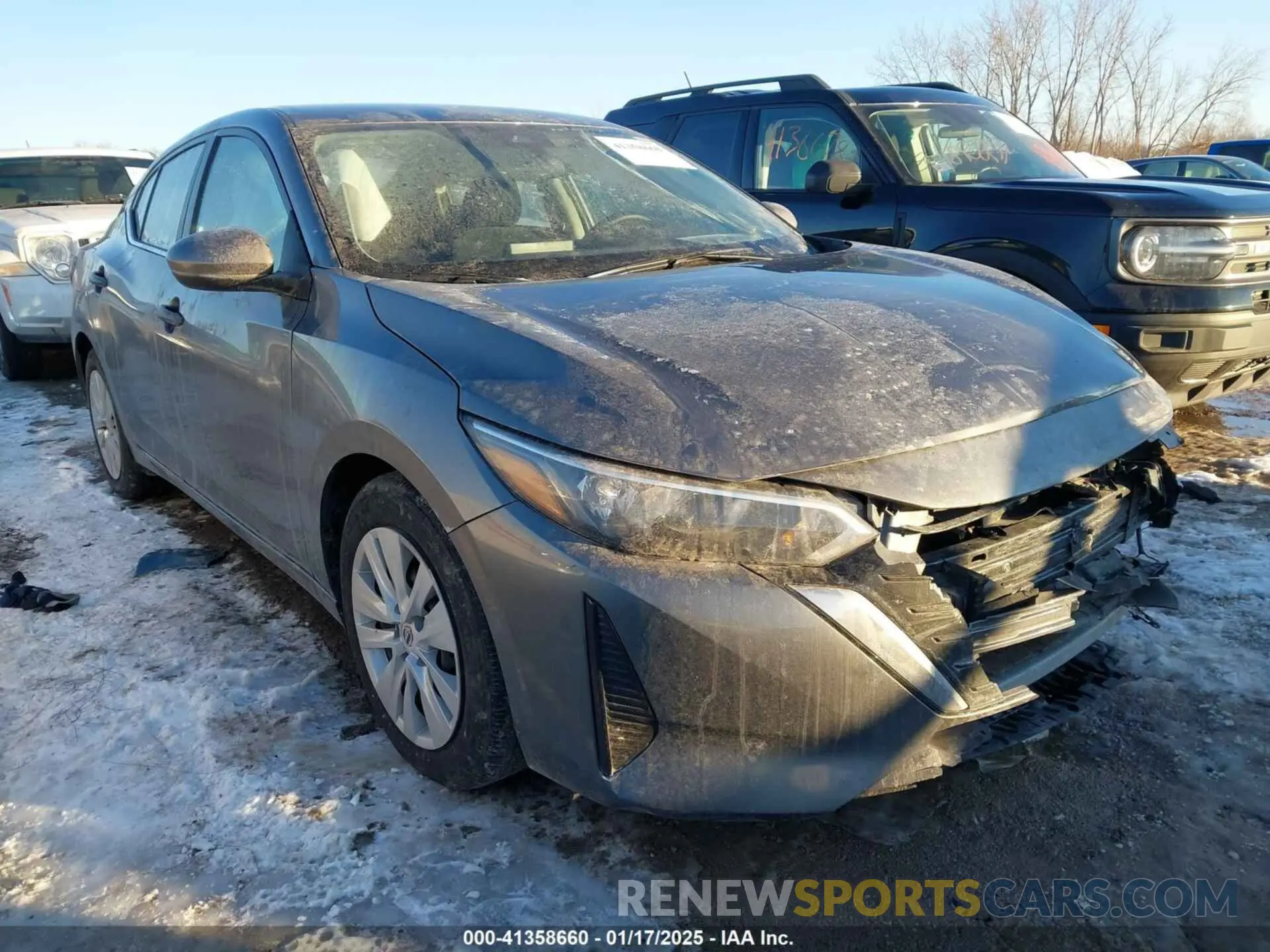 1 Photograph of a damaged car 3N1AB8BV8RY289575 NISSAN SENTRA 2024