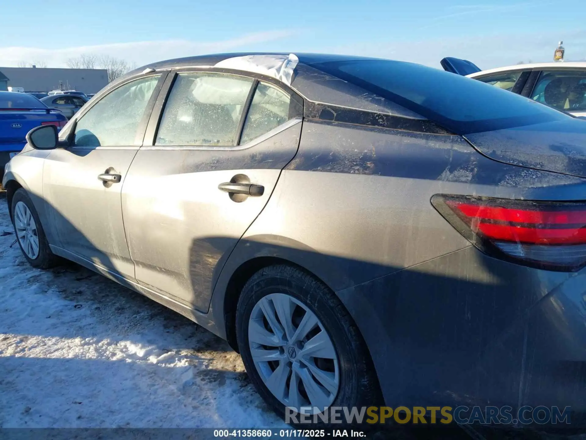 14 Photograph of a damaged car 3N1AB8BV8RY289575 NISSAN SENTRA 2024