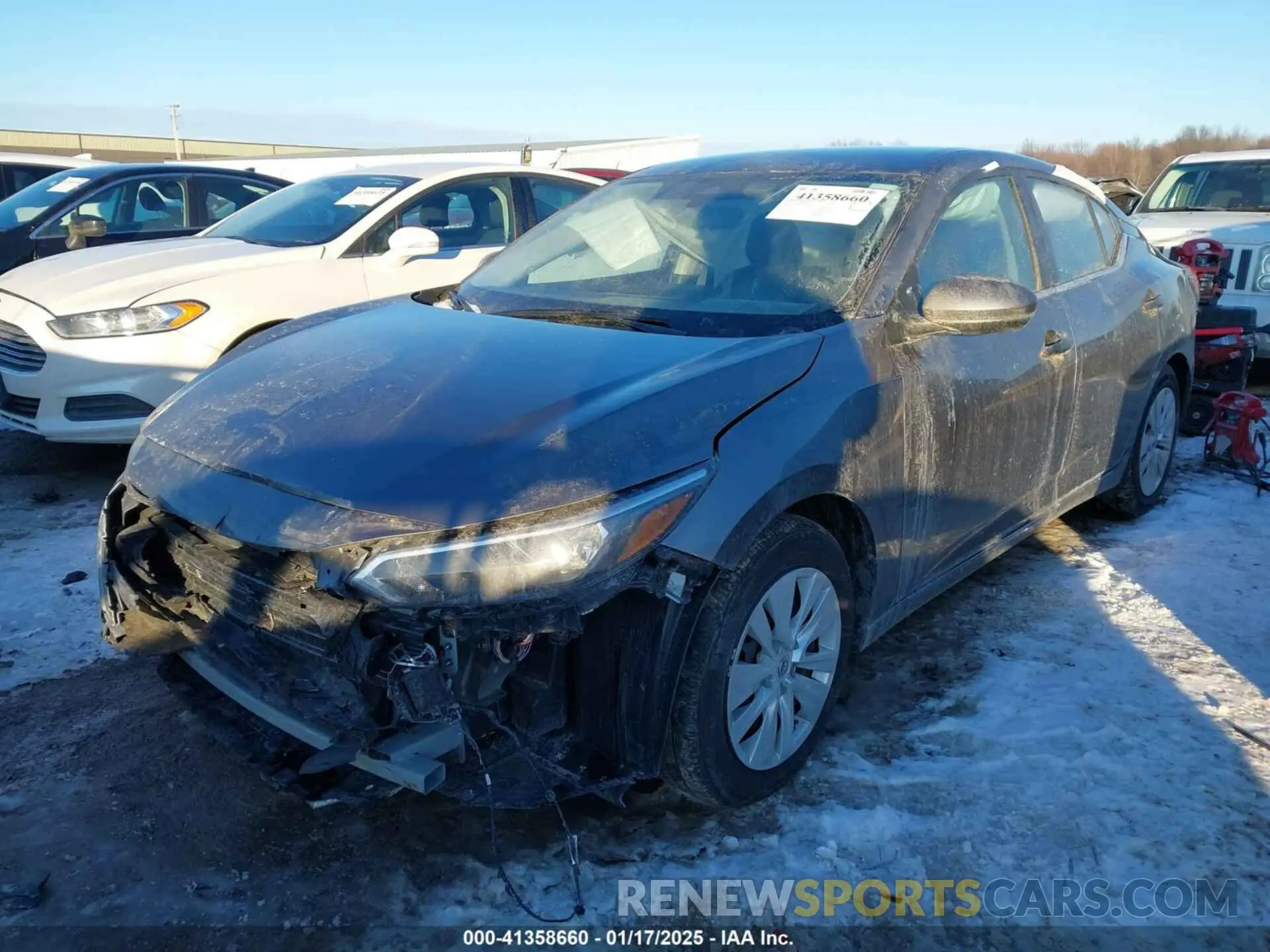2 Photograph of a damaged car 3N1AB8BV8RY289575 NISSAN SENTRA 2024