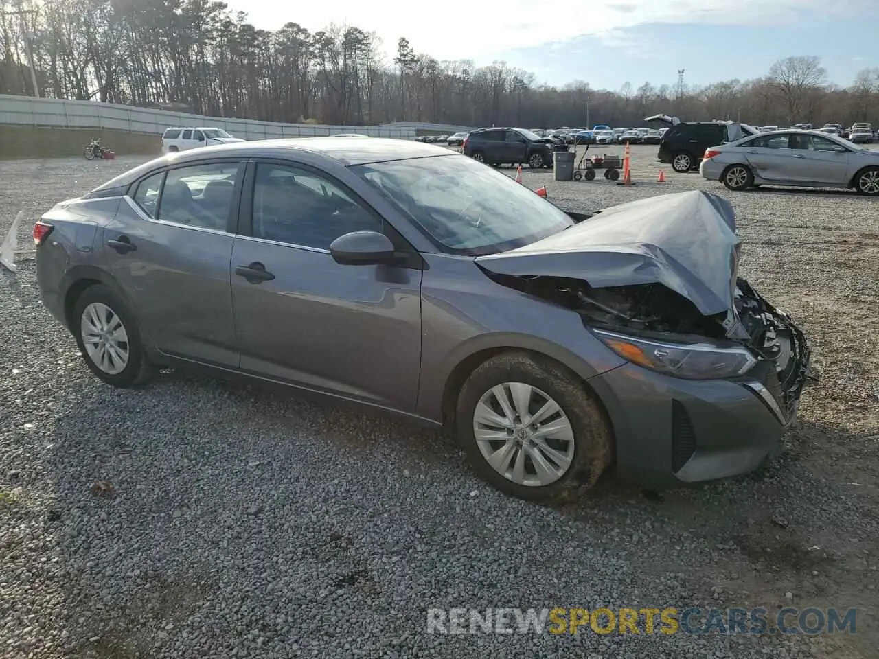 4 Photograph of a damaged car 3N1AB8BV8RY289818 NISSAN SENTRA 2024