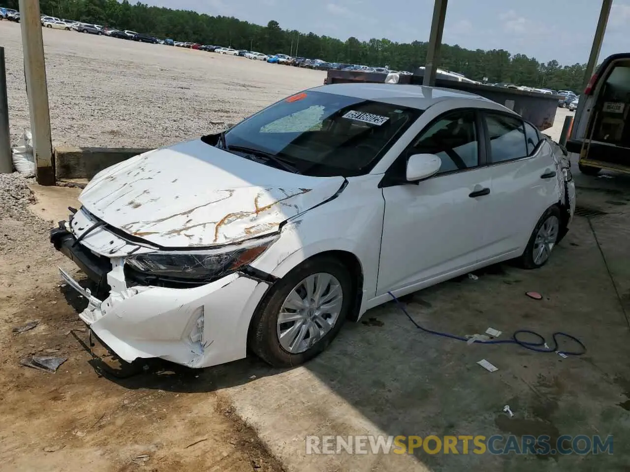 1 Photograph of a damaged car 3N1AB8BV8RY294114 NISSAN SENTRA 2024