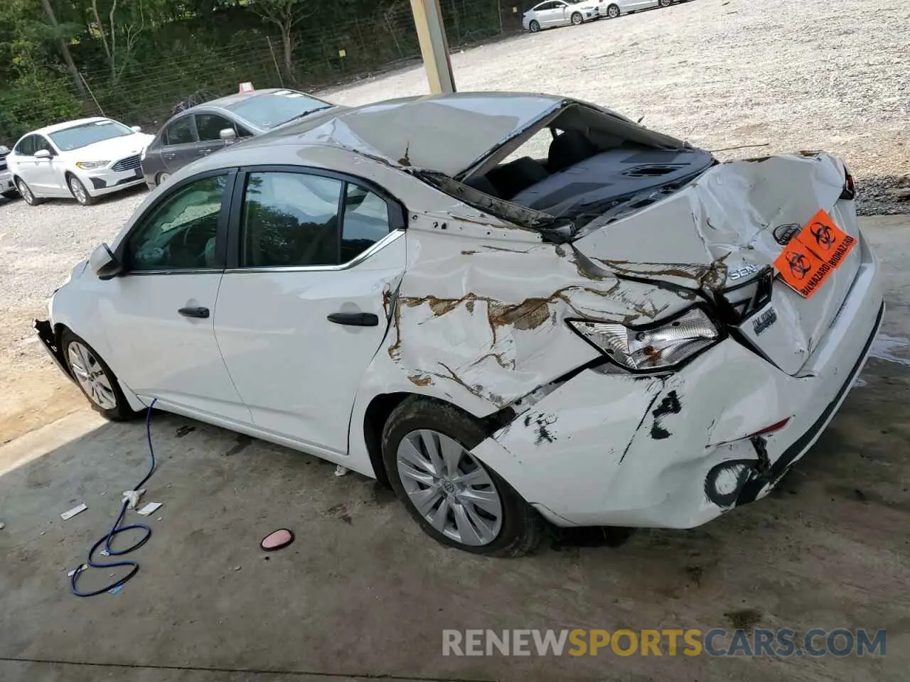 2 Photograph of a damaged car 3N1AB8BV8RY294114 NISSAN SENTRA 2024