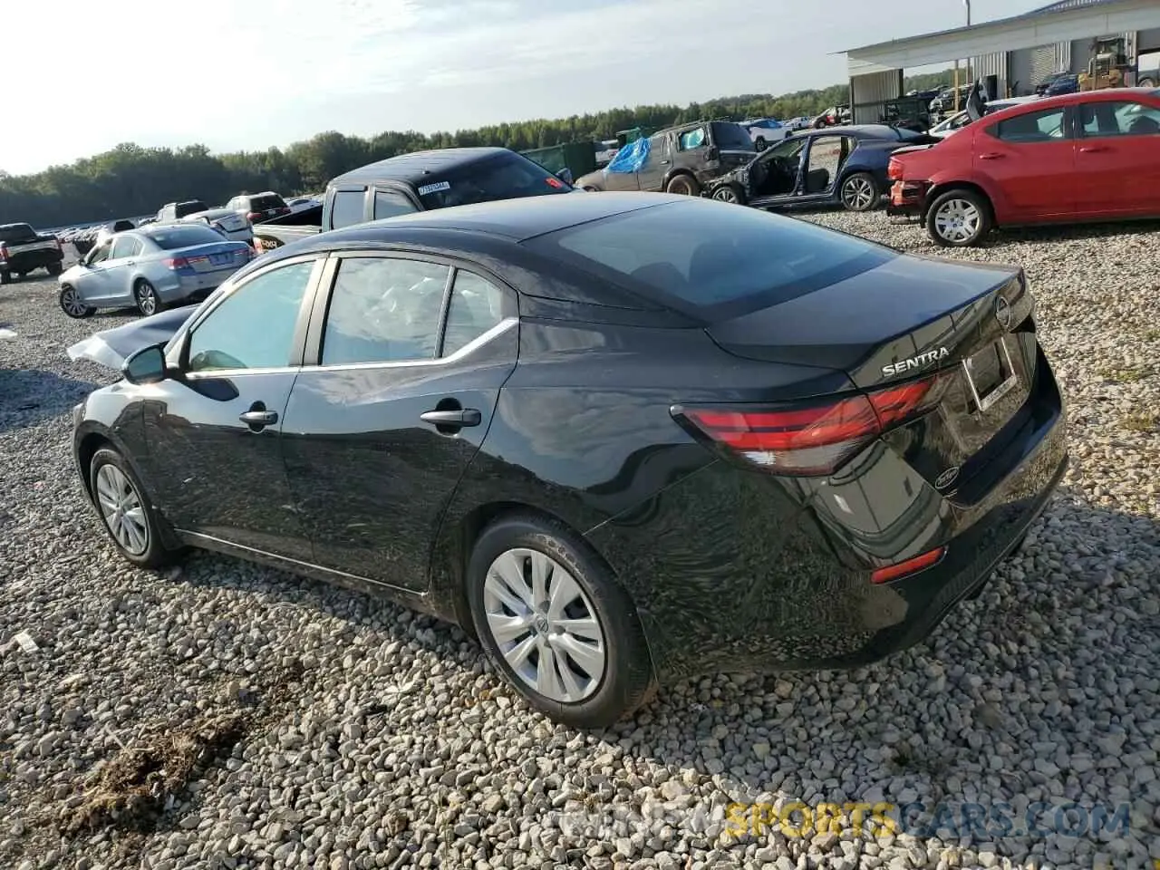 2 Photograph of a damaged car 3N1AB8BV8RY323353 NISSAN SENTRA 2024