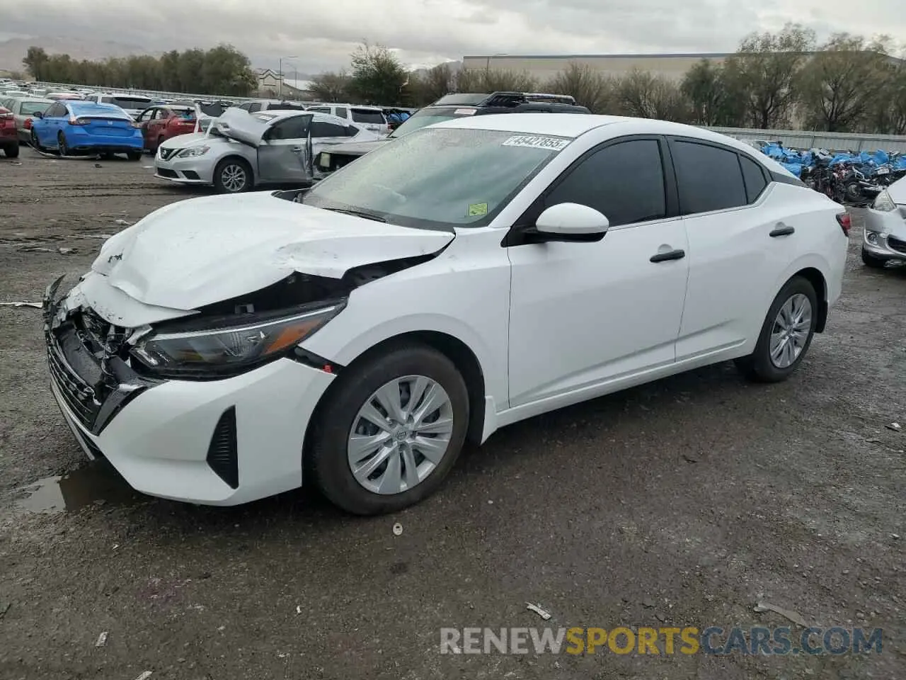 1 Photograph of a damaged car 3N1AB8BV8RY364436 NISSAN SENTRA 2024