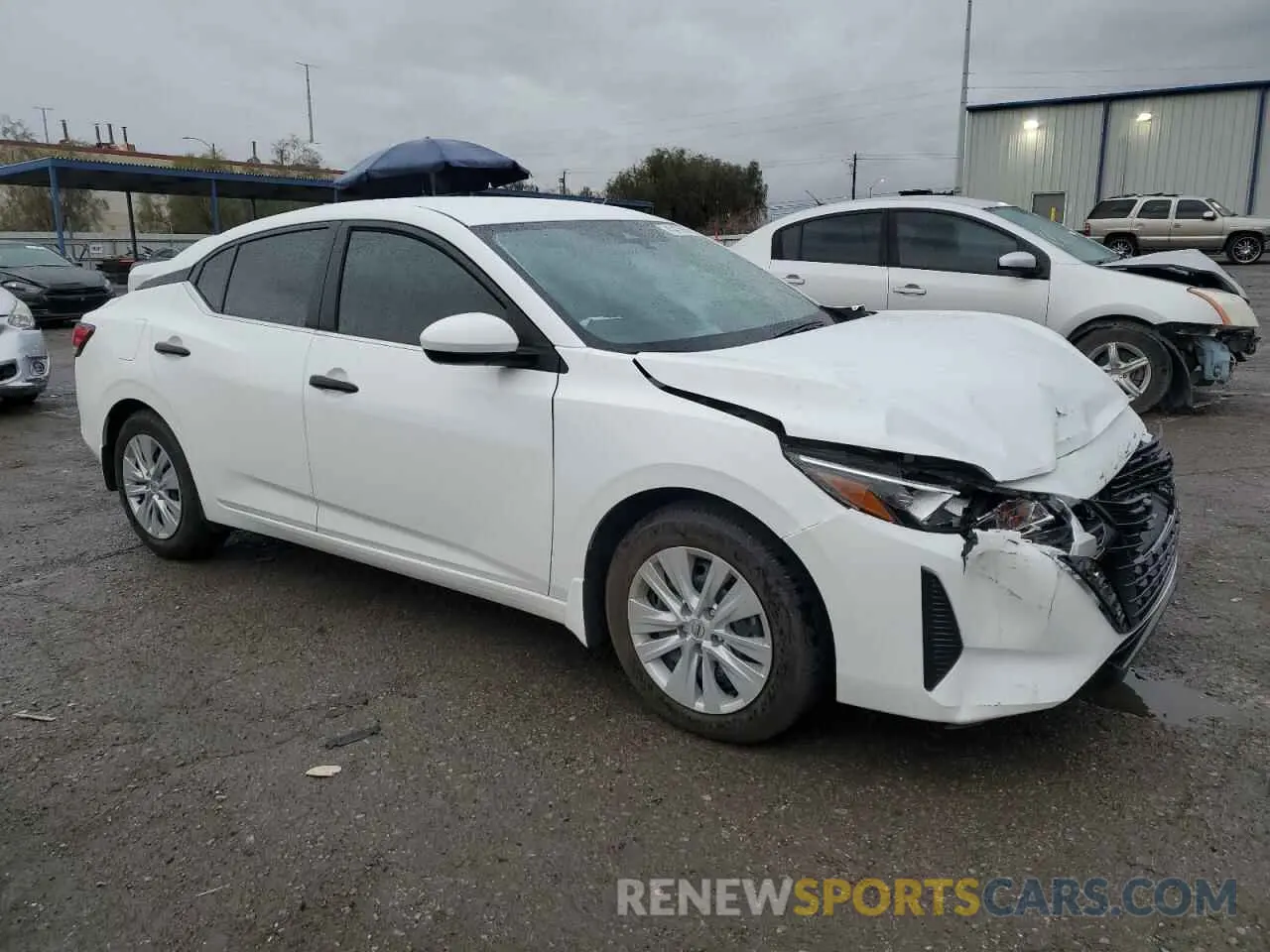 4 Photograph of a damaged car 3N1AB8BV8RY364436 NISSAN SENTRA 2024