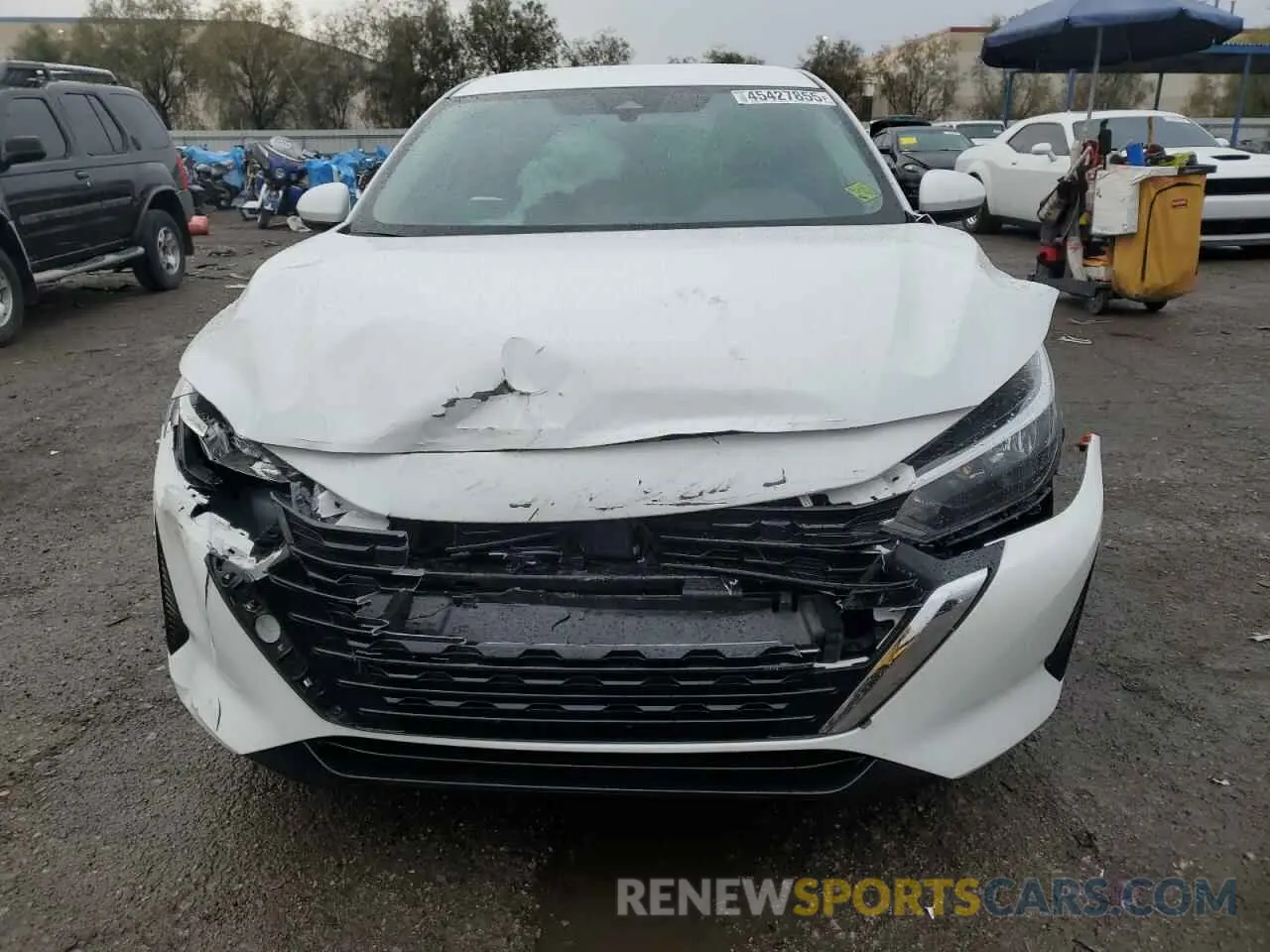 5 Photograph of a damaged car 3N1AB8BV8RY364436 NISSAN SENTRA 2024