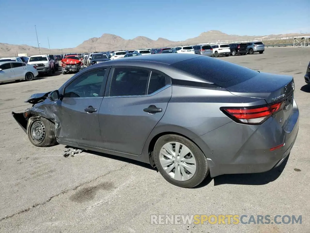 2 Photograph of a damaged car 3N1AB8BV9RY203349 NISSAN SENTRA 2024