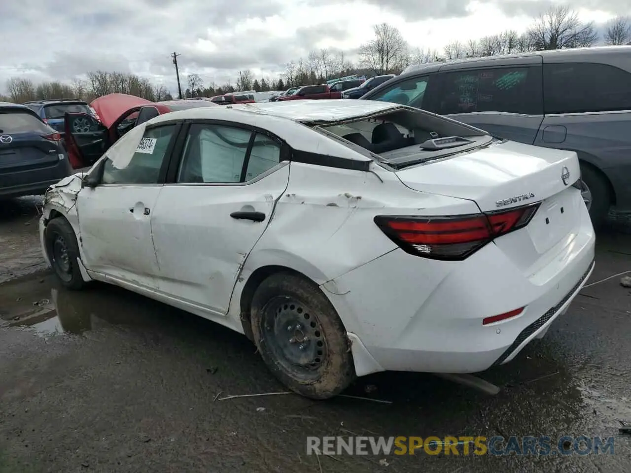 2 Photograph of a damaged car 3N1AB8BV9RY209426 NISSAN SENTRA 2024