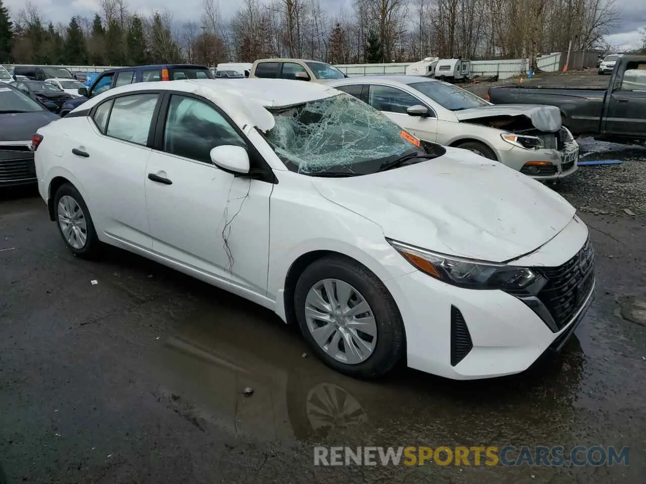 4 Photograph of a damaged car 3N1AB8BV9RY209426 NISSAN SENTRA 2024