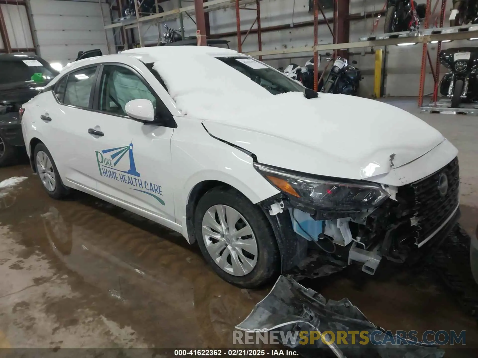 1 Photograph of a damaged car 3N1AB8BV9RY230213 NISSAN SENTRA 2024