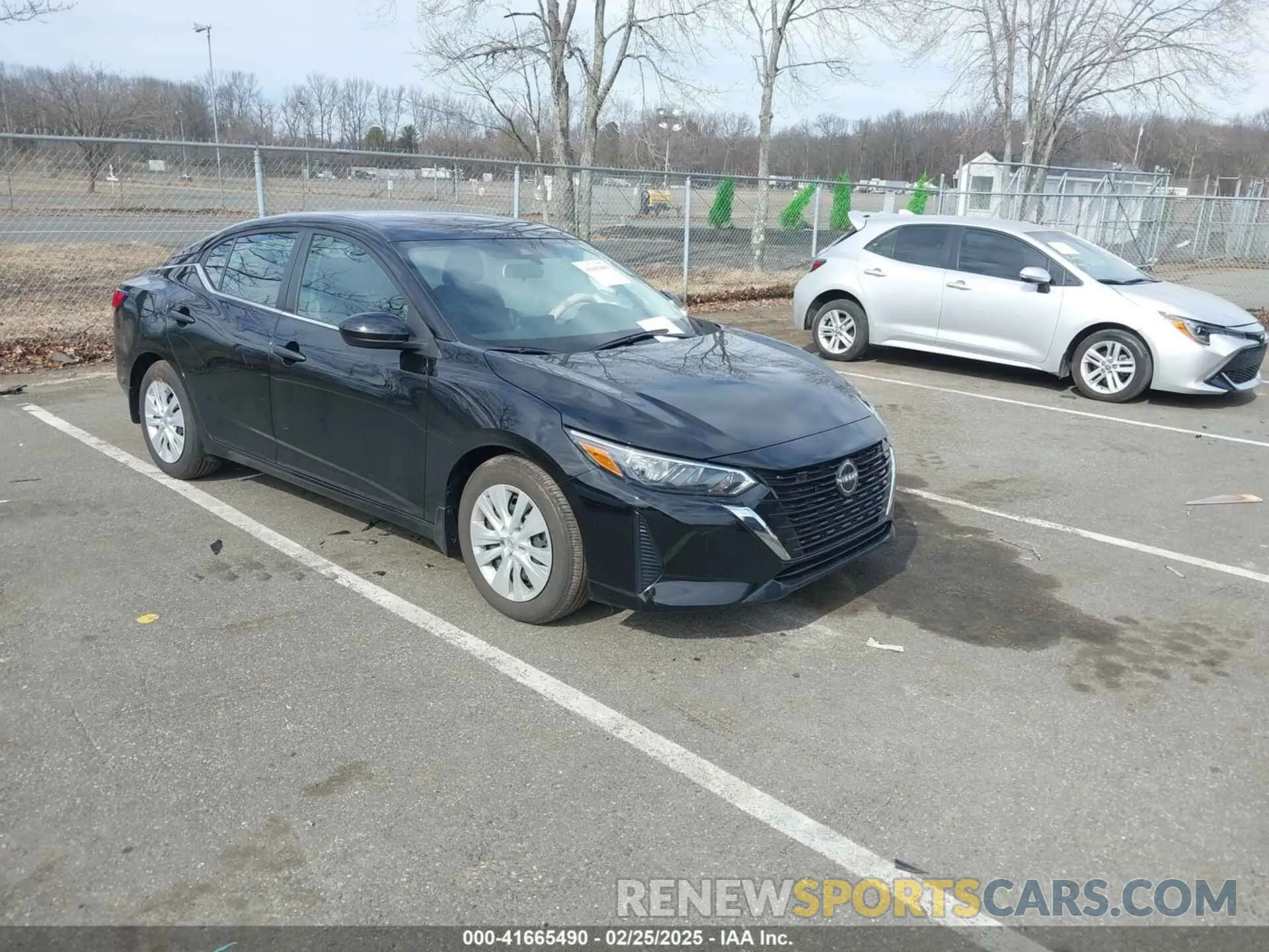 1 Photograph of a damaged car 3N1AB8BV9RY245276 NISSAN SENTRA 2024