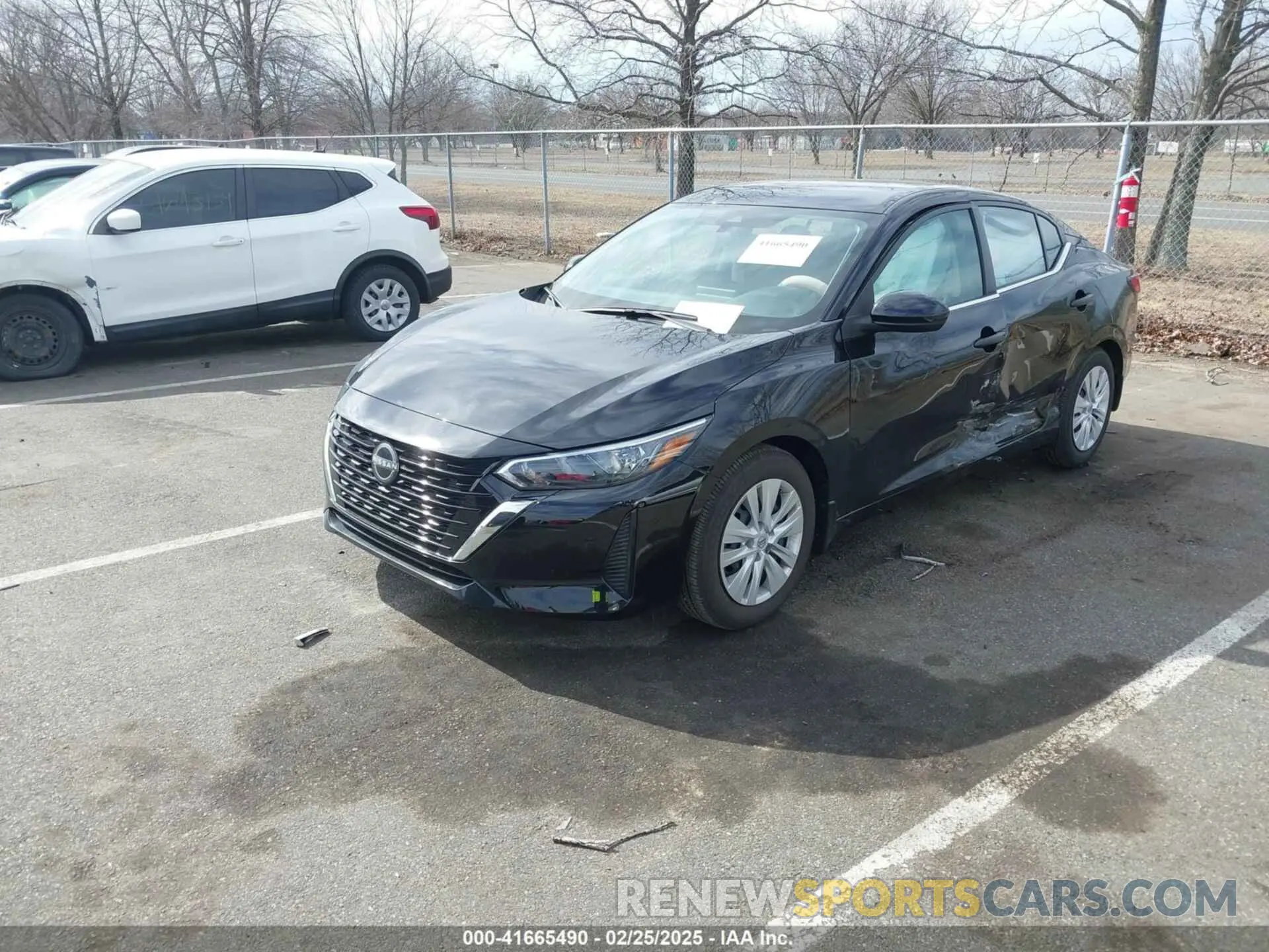 2 Photograph of a damaged car 3N1AB8BV9RY245276 NISSAN SENTRA 2024