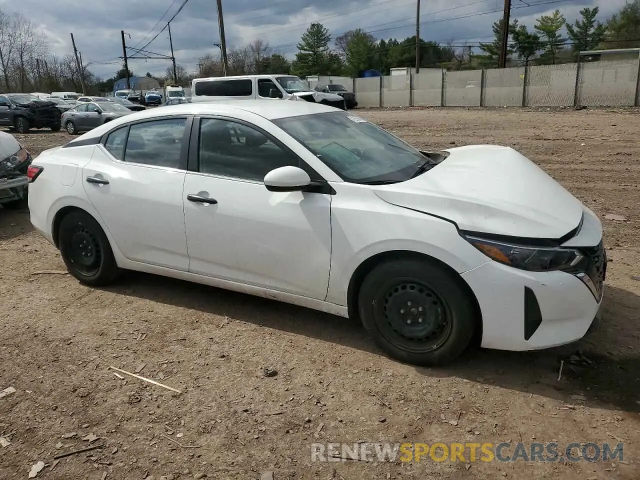 4 Photograph of a damaged car 3N1AB8BV9RY287737 NISSAN SENTRA 2024