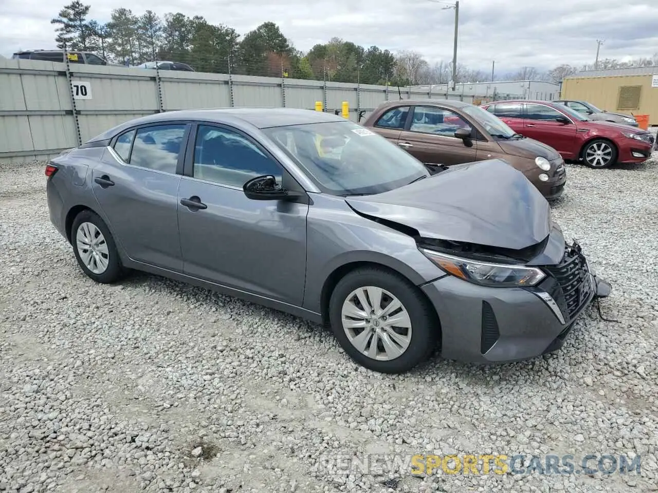 4 Photograph of a damaged car 3N1AB8BV9RY288662 NISSAN SENTRA 2024