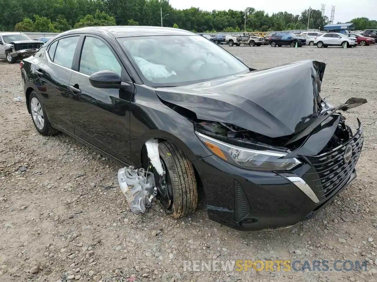4 Photograph of a damaged car 3N1AB8BV9RY357625 NISSAN SENTRA 2024