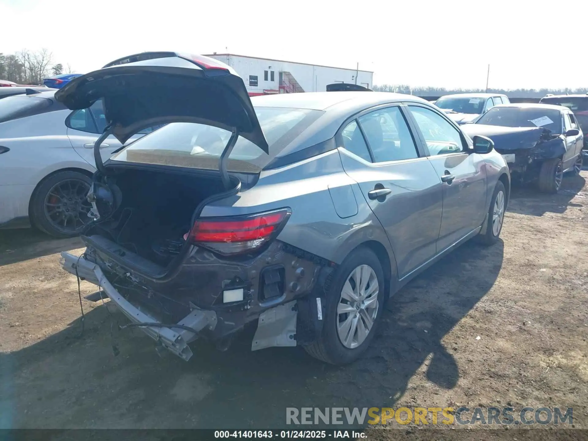 4 Photograph of a damaged car 3N1AB8BV9RY373971 NISSAN SENTRA 2024