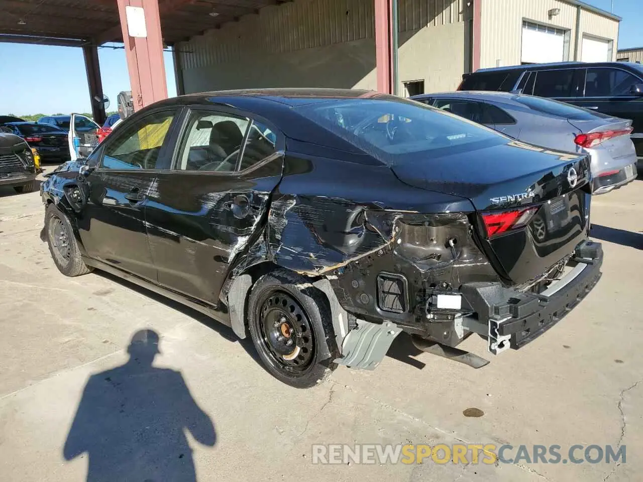2 Photograph of a damaged car 3N1AB8BV9RY376580 NISSAN SENTRA 2024