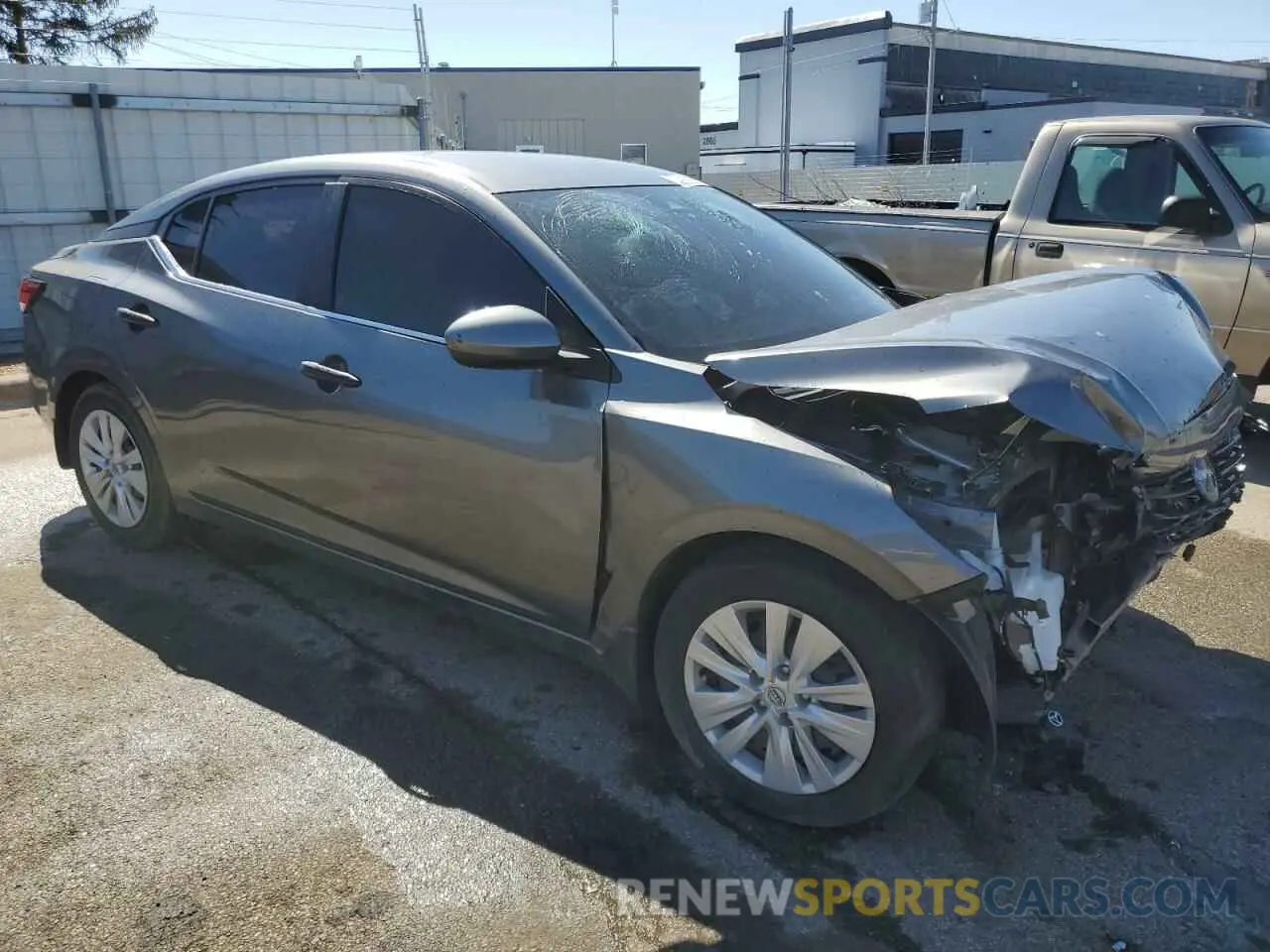 4 Photograph of a damaged car 3N1AB8BVXRY205255 NISSAN SENTRA 2024
