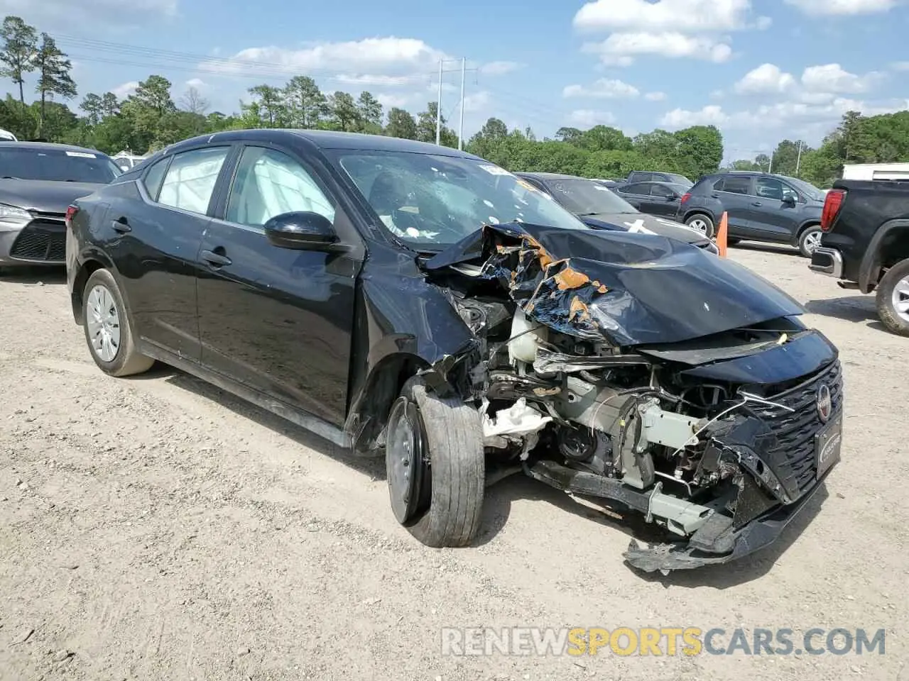 4 Photograph of a damaged car 3N1AB8BVXRY205529 NISSAN SENTRA 2024