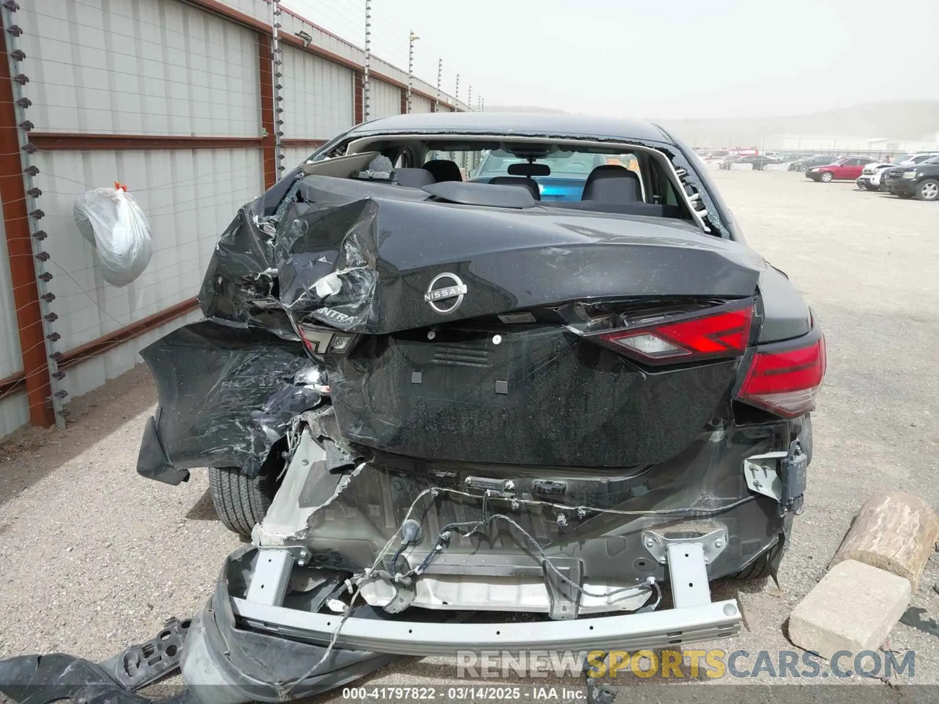 16 Photograph of a damaged car 3N1AB8BVXRY205952 NISSAN SENTRA 2024