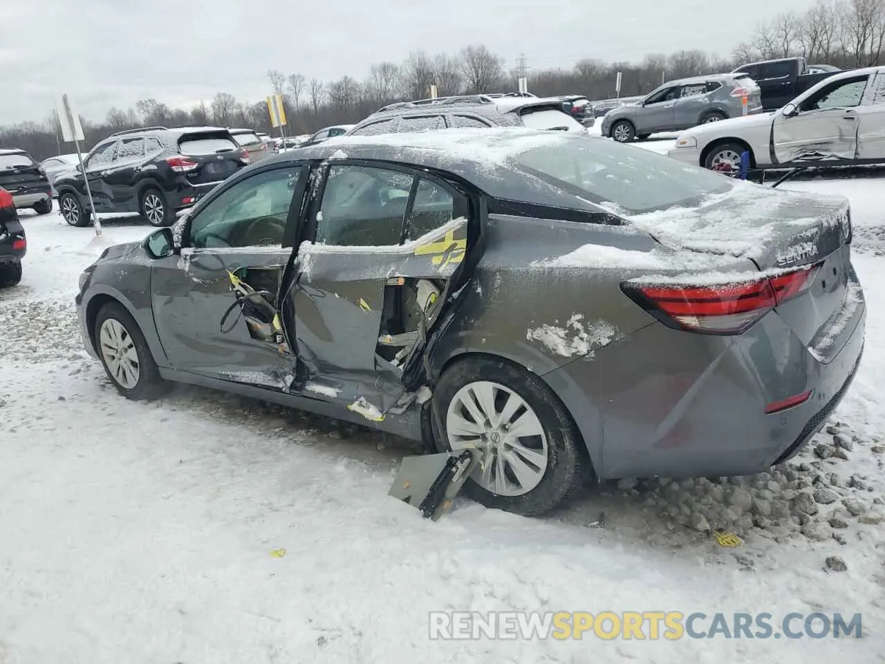 2 Photograph of a damaged car 3N1AB8BVXRY267397 NISSAN SENTRA 2024