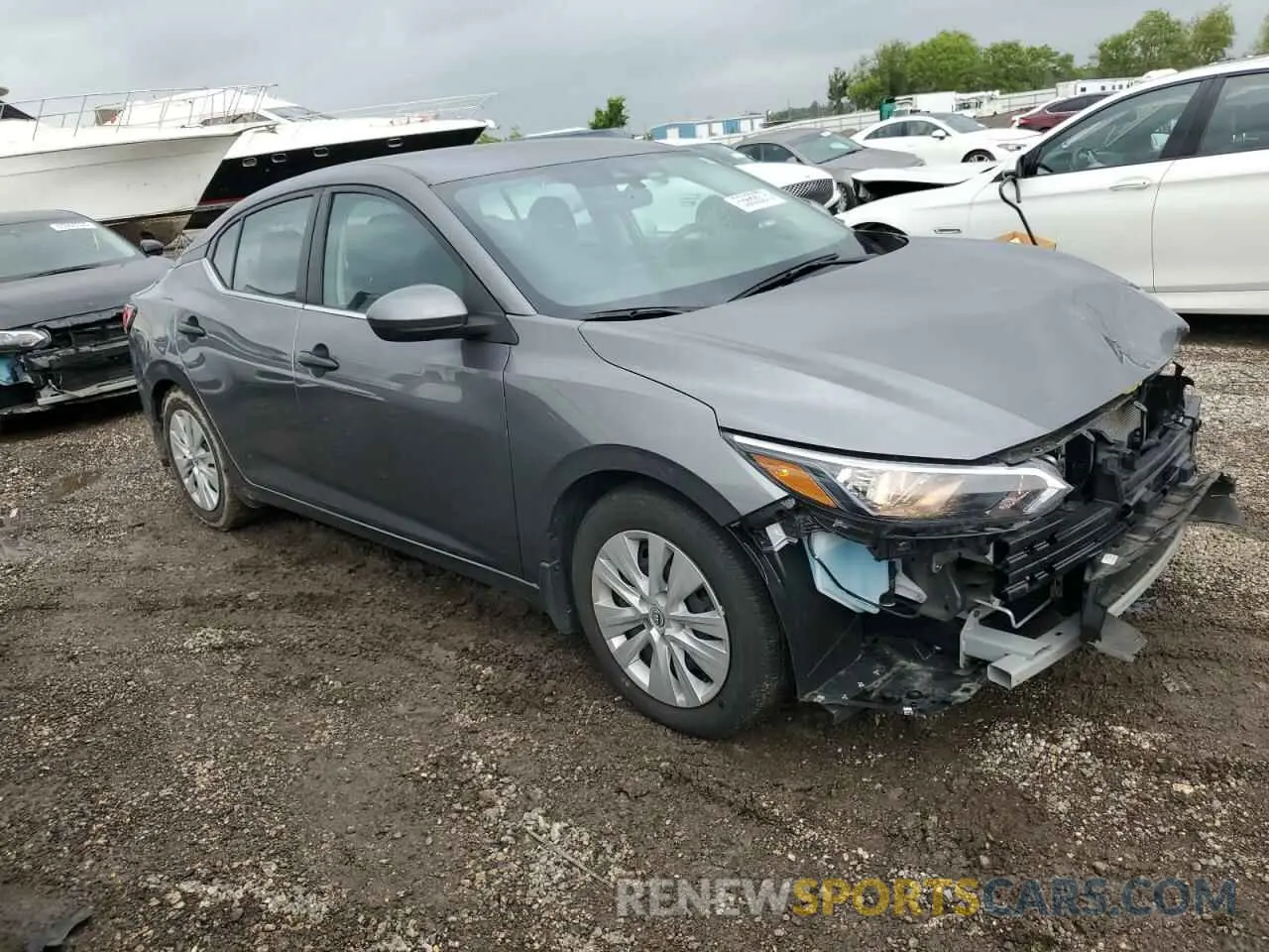 4 Photograph of a damaged car 3N1AB8BVXRY278822 NISSAN SENTRA 2024