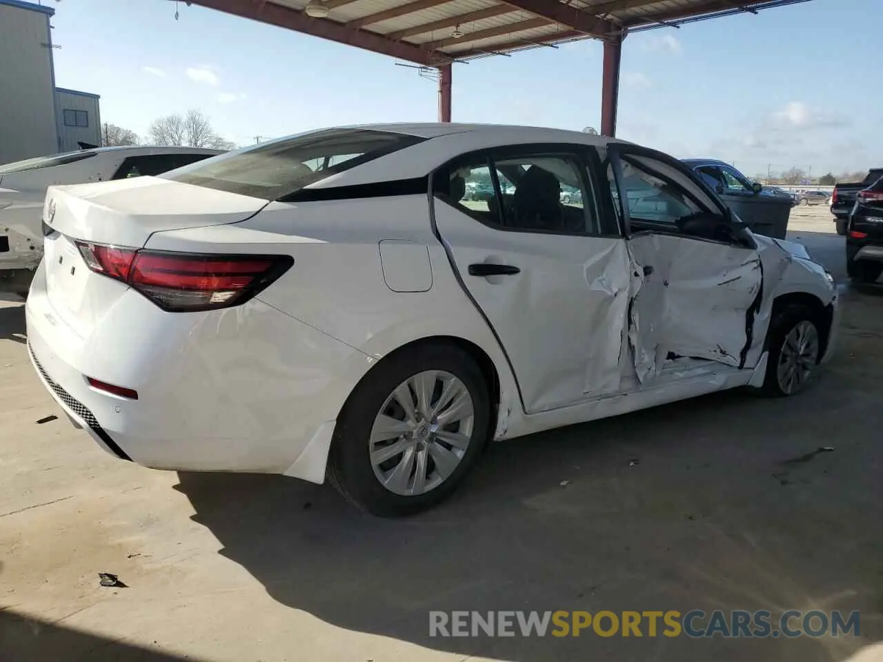 3 Photograph of a damaged car 3N1AB8BVXRY284670 NISSAN SENTRA 2024