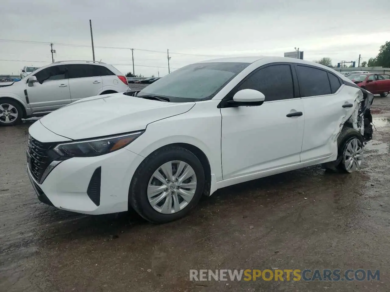 1 Photograph of a damaged car 3N1AB8BVXRY285415 NISSAN SENTRA 2024