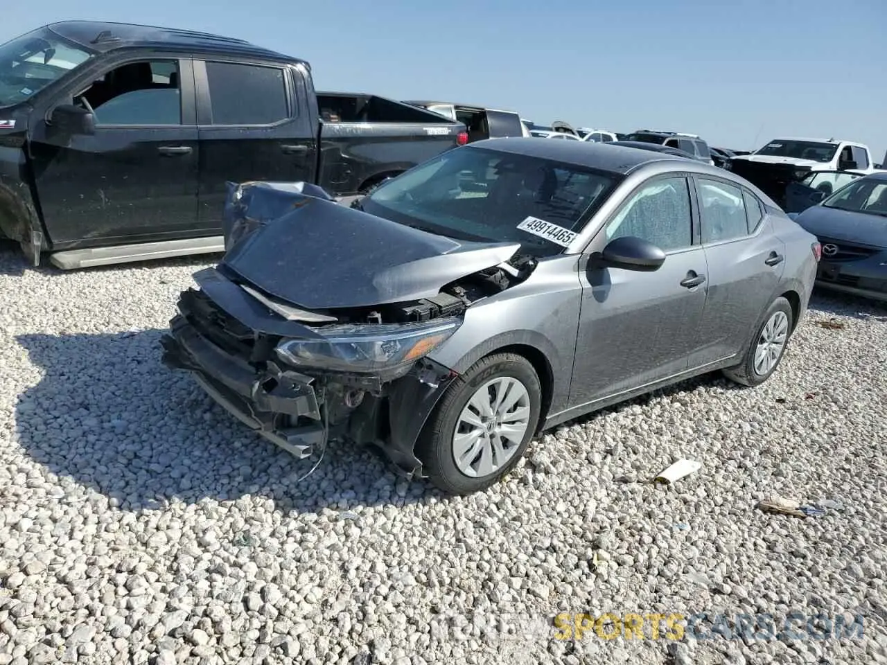 1 Photograph of a damaged car 3N1AB8BVXRY288346 NISSAN SENTRA 2024