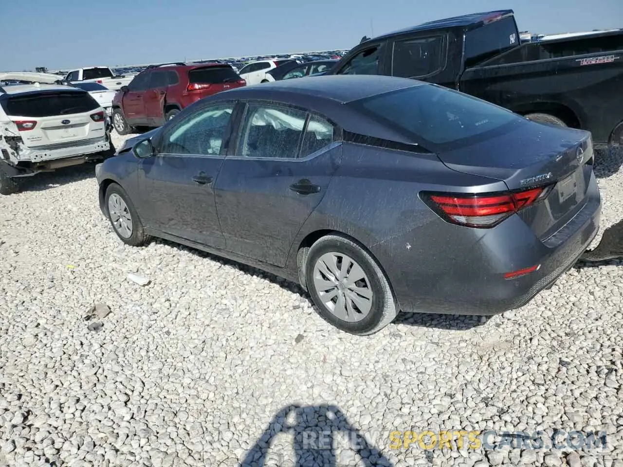 2 Photograph of a damaged car 3N1AB8BVXRY288346 NISSAN SENTRA 2024