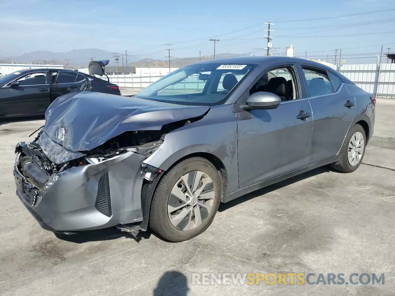 1 Photograph of a damaged car 3N1AB8BVXRY289514 NISSAN SENTRA 2024