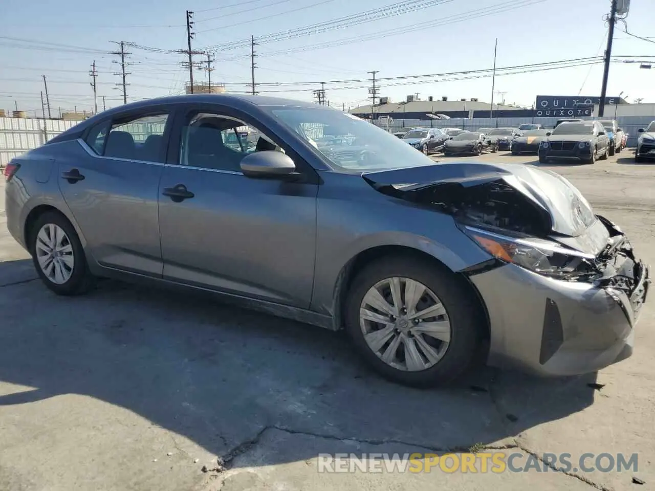 4 Photograph of a damaged car 3N1AB8BVXRY289514 NISSAN SENTRA 2024