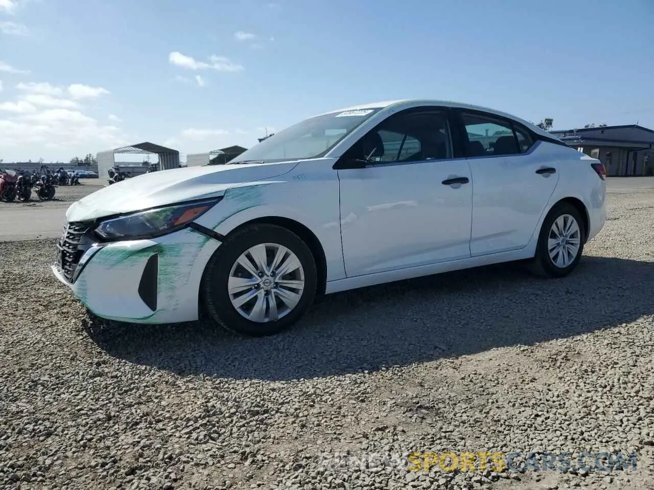 1 Photograph of a damaged car 3N1AB8BVXRY289951 NISSAN SENTRA 2024