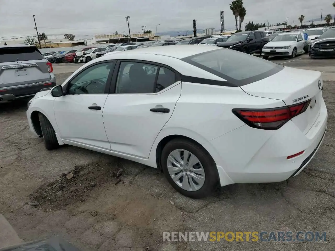 2 Photograph of a damaged car 3N1AB8BVXRY311589 NISSAN SENTRA 2024