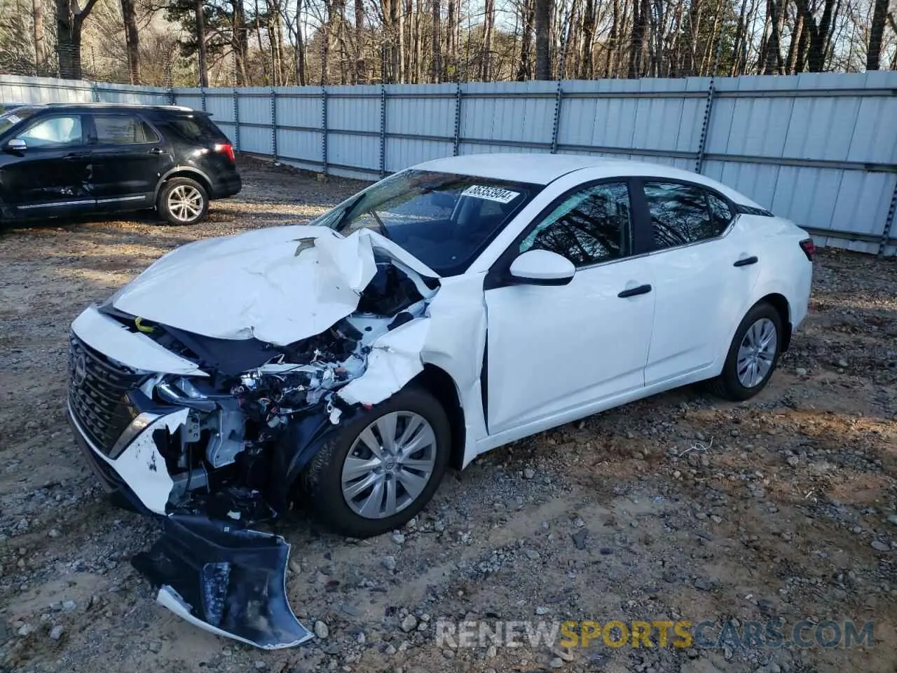 1 Photograph of a damaged car 3N1AB8BVXRY388396 NISSAN SENTRA 2024
